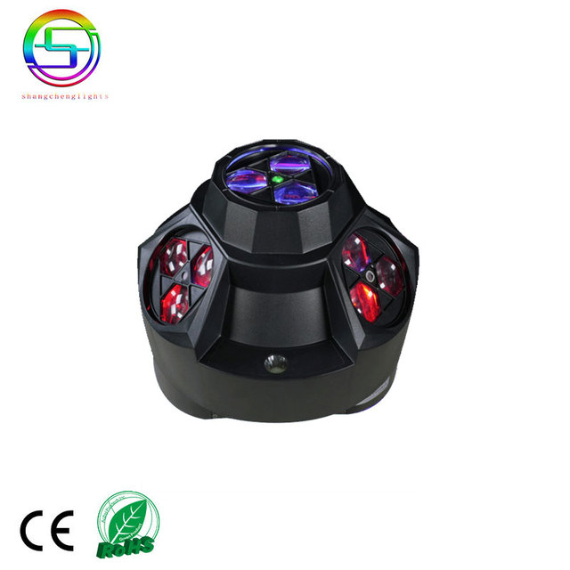 SC Source Factory Stage Effect bar Light 12pcs 15w Rgbw 4in1 Retro Fan Stage Effect Light