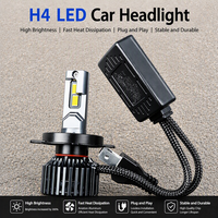 Ampoules LED de haute qualité pour voitures et camions, 12V, 24V, ampoules LED H4, H1, H7 haute luminosité, phares avant