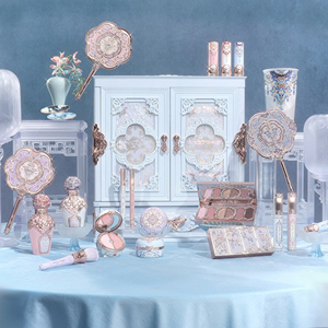 La fleur connaît papillon papillon nuage sculpté Allin cadeau armoire de maquillage Floral embelli coffret cadeau - Product Image 1