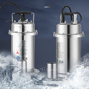 QY QDX Cubierta de aluminio Bombas de agua sumergibles Bomba sumergible Bomba de aguas residuales QDX - Product Image 5