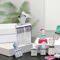 Outils de Journal populaires timbres à rouleaux timbres d'enregistrement laitier timbres à rouleaux en caoutchouc de Silicone pour un usage quotidien