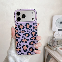 Nouveau Design Créatif Imprimé Léopard Téléphone étui pour iphone 17 16 15 Pro Max Antichoc Couverture Téléphone 14 Pro Téléphone Fundas Capa