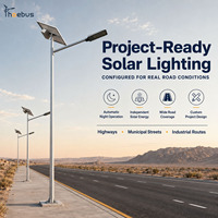 Kit Complet de Lampadaires Solaires LED à Panneaux Séparés, Meilleur Prix, en Promotion, avec Indice de Protection IP65, Puissance 30W pour Usage Routier