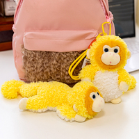 Nouvelles mini peluches d'éléphant mignonnes, jouets en peluche, pendentifs de dessin animé, poupées en coton PP, porte-clés en peluche d'éléphant pour sacs à dos