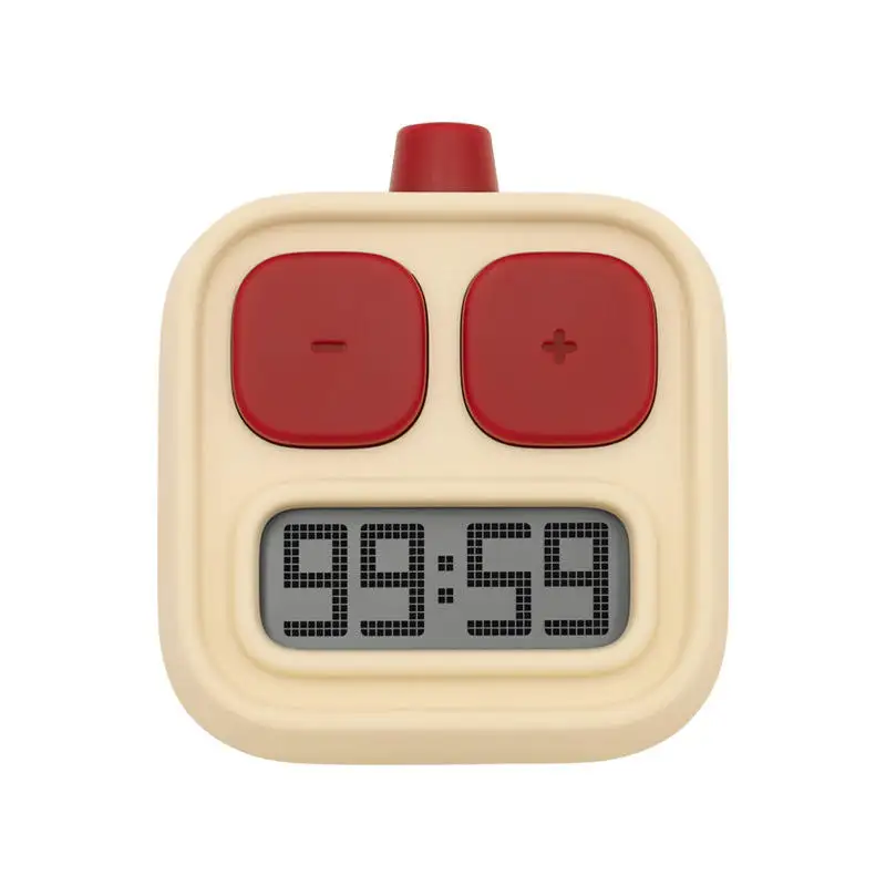 2023 New Cute Robot Digital Timer Kitchen Countdown Stopwatch Kitchen Cooking Clock Shower Study Counter
