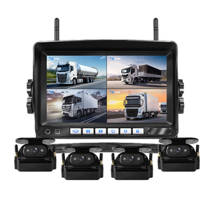 7 Inch Wireless <b>Solar</b> 4CH Backup <b>Camera</b> System Magnetic Mount Blind Area Truck Monitoing for YB-Wireless-<b>Solar</b>-T4 <b>Solar</b> Wireless - Product Image 1