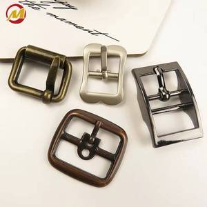 <b>Metal</b> <b>roller</b> double-rod buckle, box strap, dog collar, shoe hardware, zinc alloy, brass, customizable - Product Image 5