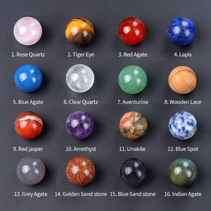 Piedra de Ágata Natural Redonda de 14 mm, No Porosa, Pulida, Venta al por Mayor en Yiwu - Product Image 1