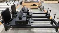 Lit de yoga en alliage d'aluminium modèle XC-001 pour entraînement personnel et mise en forme corporelle – Conception à rail intégral de qualité commerciale à faible bruit