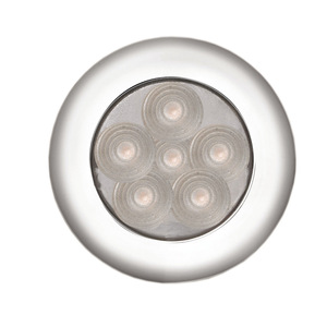 Plafonnier LED en acier inoxydable 12VDC pour bateau, camping-car, intérieur marin, étanche, design moderne et flexible - Product Image 1