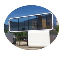 Maison de conteneur pliable Portable de 19 pieds X 20 pieds, Design modulaire de luxe, australie, californie