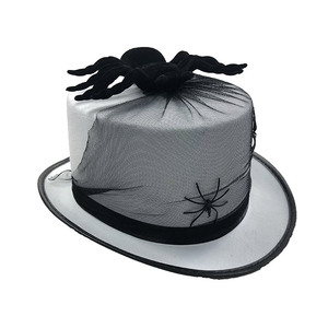 <span class=keywords><strong>Chapeau</strong></span> d'homme <span class=keywords><strong>marron</strong></span> noir Halloween squelette <span class=keywords><strong>pirate</strong></span> araignée motif avec crâne à vendre - Product Image 3