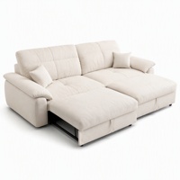 Canapé électrique moderne à deux places, inclinable, avec télécommande, modulaire, en tissu, pieds en métal robustes, écologique