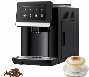 Italian Espresso Making <b>Machine</b> Desktop <b>Coffee</b> Maker Smart <b>Touch</b> <b>Screen</b> Milk Home and Commercial Integrated Model - Product Image 3