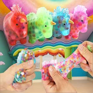 Producto de Venta Caliente Transfronterizo Q Y ZC-195 Caballo Unicornio Antiestrés con Sonido al Apretar, Material EVA, Unisex, 14 Años, Venta al por Mayor - Product Image 2