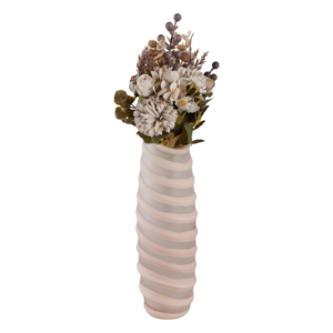 Vaso Decorativo in Vetro Intagliato per Bancone, Elegante Vaso per Fiori per Soggiorno, Camera da Letto, Ufficio - Product Image 2