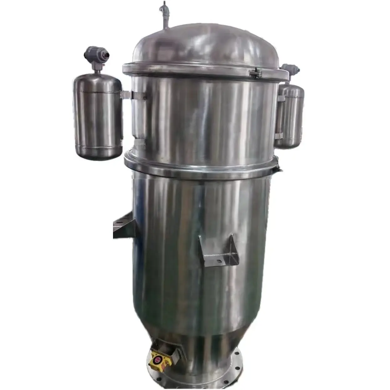 Máquina transportadora de polvo de vacío de succión de acero inoxidable industrial para material activo de cátodo de grafito Artificial