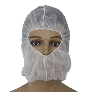 Cagoule jetable espace <span class=keywords><strong>Cap</strong></span> surdimensionné capot couverture bleu capuche filet PP <span class=keywords><strong>Cap</strong></span> <span class=keywords><strong>Pirate</strong></span> casquettes jetables pour usine alimentaire - Product Image 3