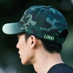 Fabricant de mode personnalisé acceptez votre propre logo Chapeaux vierges à 6 panneaux Casquette de baseball camouflage sport - Product Image 1