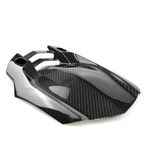 Kit Completo de Carrocería para Motocicleta, Fibra de Carbono, para Yamaha <span class=keywords><strong>MT10</strong></span> FZ10, Guardabarros, Alerones, Piezas Modificadas, Carbono 3K, Negro Gris, 16-21 - Product Image 3