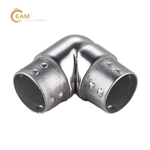تصميم حديث قابل للتعديل من الفولاذ المقاوم للصدأ 90 ~ + درجة وصلات أنبوب درابزين الكوع - Product Image 3