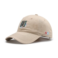 Nuevo estilo chino versión coreana 3D bordado gorra de béisbol Casual Duckbill Business gorra al aire libre con patrón de letras formales