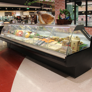 Chất lượng cao siêu thị hiển thị tủ lạnh <span class=keywords><strong>Showcase</strong></span> <span class=keywords><strong>ARC</strong></span> Deli truy cập dịch vụ làm mát không khí đơn nhiệt độ phong cách - Product Image 5