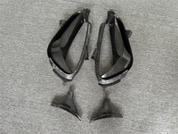 Ventilasi samping serat karbon kering untuk Ferrari SF90 ventilasi udara pengganti serat karbon kering untuk SF90 bagian mobil ventilasi Fender sisi