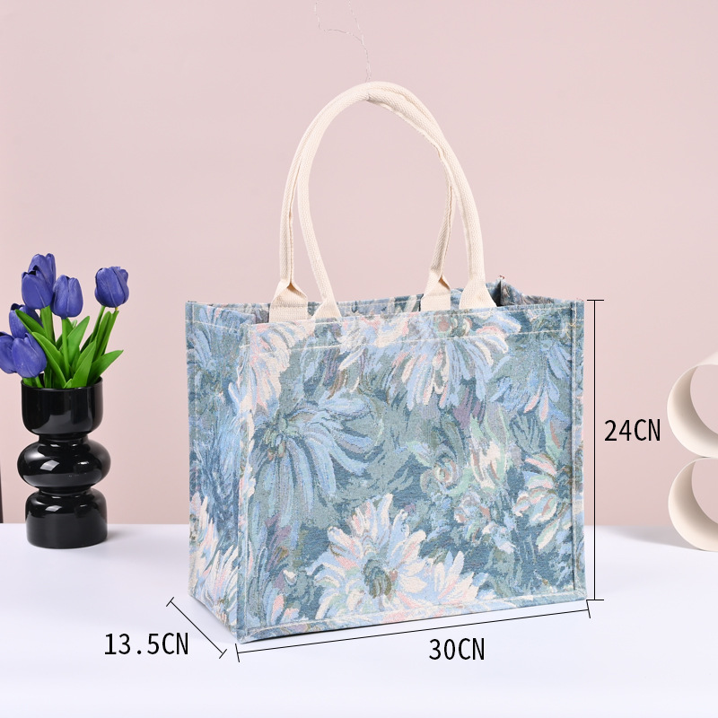 Sac en jute - couleur 2 (30*24*13,5 cm)