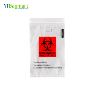 Tùy Chỉnh Trong Suốt Nhựa Ldpe <span class=keywords><strong>Ziplock</strong></span> <span class=keywords><strong>Kangaroo</strong></span> <span class=keywords><strong>Pouch</strong></span> Túi Y Tế Biohazard Mẫu Túi Cho Phòng Thí Nghiệm Bệnh Viện - Product Image 5