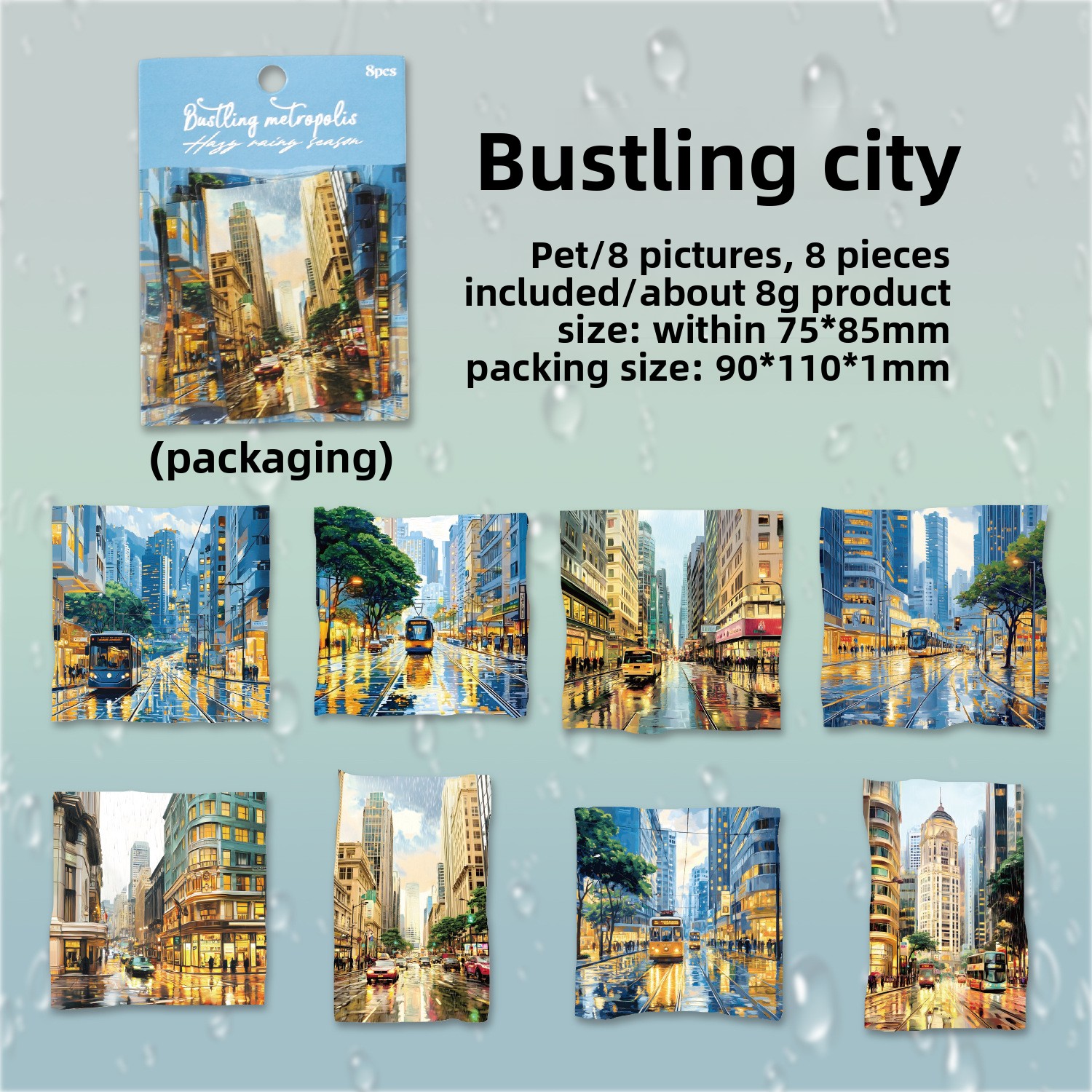 B Bustling City