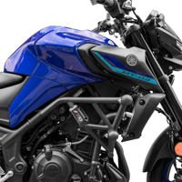Ensemble de protections latérales tubulaires neuves avec barre anti-chute, protection moteur et pare-chocs pour moto Yamaha MT-03