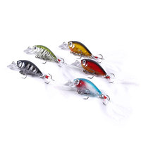 Newup grosir 4.5cm/4g Jepang 3d mata memancing umpan Crankbait memancing umpan 70mm Crankbait