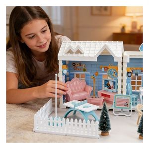 Muebles para Casa de Muñecas 1/12, Estufa de Juguete, Muebles de Cocina en Miniatura, Set de Cocina para Casa de Muñecas - Product Image 6