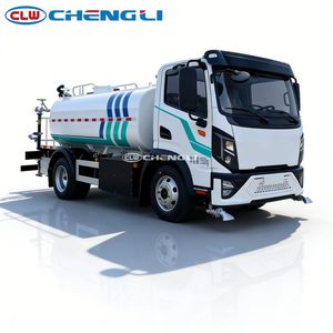 Camión Cisterna Eléctrico Silencioso de 10 Toneladas, Cero Emisiones de Carbono, con Boquillas de Pulverización Multifunción para la Supresión de Polvo en Carreteras - Product Image 5