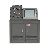 Machine d'essai de compression et de flexion du ciment entièrement automatique, testeur hydraulique de mortier pour laboratoire de construction