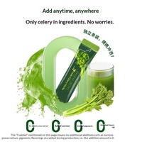 Poudre de céleri lyophilisée sauvage, personnalisation OEM sous marque privée, riche en fibres alimentaires, substitut de repas, 20 sachets de 5g
