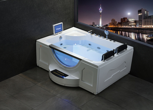 Nouvelle conception de <span class=keywords><strong>baignoire</strong></span> spa à jets d'air pour adultes, en acrylique, avec hydromassage, pour 1 personne, portable, pour extérieur - Product Image 6