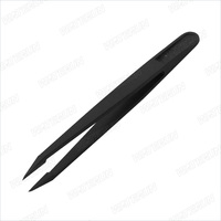Pinces en plastique conductrices noires pour l'assemblage électronique DIY et la réparation d'ordinateurs, outils de bricolage de qualité