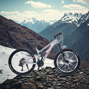 Vélo hybride à suspension pour hommes, 27,5 pouces, en alliage d'aluminium, 21 vitesses, pour <span class=keywords><strong>VTT</strong></span>, mini spinning, sport, montagne, gravier, pit, fat, quad, route, vente chaude - Product Image 1