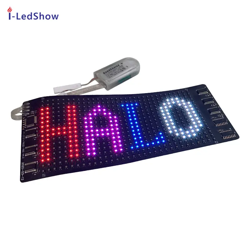 Flexibele Led Scherm Zachte Led Display Flexibele Display Led Bericht Voor Hoed