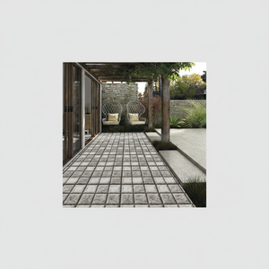 CARREAUX DE SOL EXTÉRIEURS À FINITION MAT POUR PARKING, 40x40cm (400x400mm), EN CÉRAMIQUE, POUR ALLÉE ET PONTES DE VOITURE - PRODUIT PHARE - Product Image 1