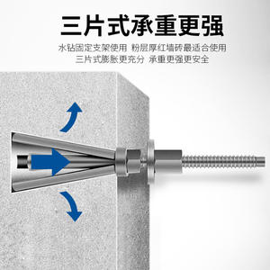 Tornillos de Expansión de Acero, Cabeza Hexagonal, Rosca UNC, Coloridos, Reutilizables, Perno Interno para Fijación de Soportes DIY - Product Image 2