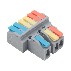 N4F 250V 32A 10Mm Phổ Nhỏ Gọn Dây Spliceable Dây Nối Đòn Bẩy Kết Nối Push-Trong Nhanh Chóng Khối Thiết Bị Đầu Cuối - Product Image 1