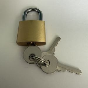 Candado diferente con llave de 25mm, candado pequeño para equipaje, candado de latón de seguridad - Product Image 3