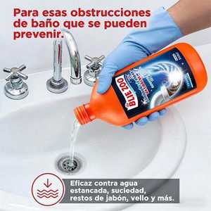 Blue Zoo Drain Opener Gel 500 ml pour le nettoyage des canalisations, respectueux de l'environnement - Product Image 5