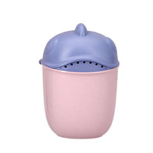 Tasse de bain pour bébé Tasse de lavage pour cheveux Tasses de douche de bébé avec poignée Bain de bébé pour les yeux et les oreilles Protection Accessoires de salle de bain pour enfants - Product Image 3