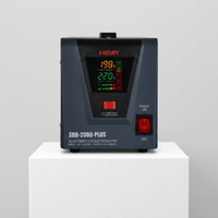 Régulateur de tension automatique électronique SVC AC 2000VA SDR-2000-PLUS monophasé, stabilisateur de tension à relais toroïdal, sortie 220V, CE