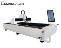 Machine de découpe de métal laser CNC en acier cuivre 1.5kw 2kw 3kw 6kw