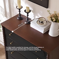 Meuble de rangement moderne en bois massif, design actuel, avec 4 tiroirs et 5 compartiments, multifonctionnel, décoration d'intérieur pour salon